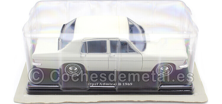 1969 Opel Admiral B Opel Collection Blanco 1:24 Editorial Salvat G1648013