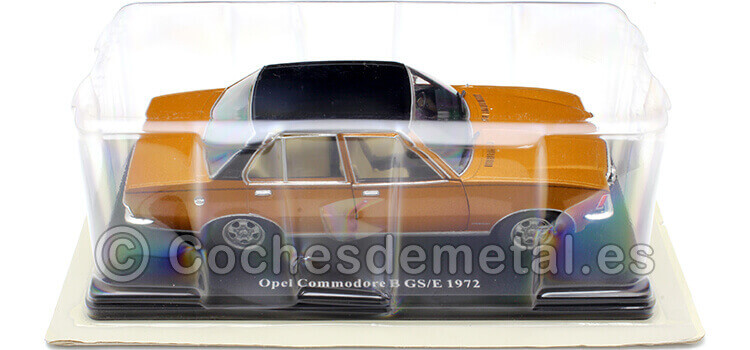 1972 Opel Commodore B GS/E Opel Collection Marrón Metalizado 1:24 Editorial Salvat G1648014