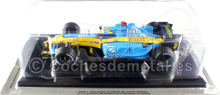 2005 Renault F1 Team R25 Nº5 Fernando Alonso Campeón del Mundo 1:24 Editorial Salvat MAGF1R2