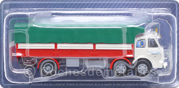 1968 Camión Pegaso 1063 Rojo/Verde 1:43 Salvat PEG1063