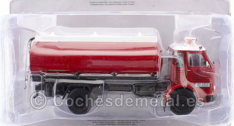 1984 Pegaso 1095 Super Comet Camión Cisterna Cuerpo de Bomberos de Cataluña 1:43 Editorial Salvat SP15