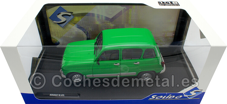 1978 Renault 4L GTL Verde Jardín 1:18 Solido S1800112