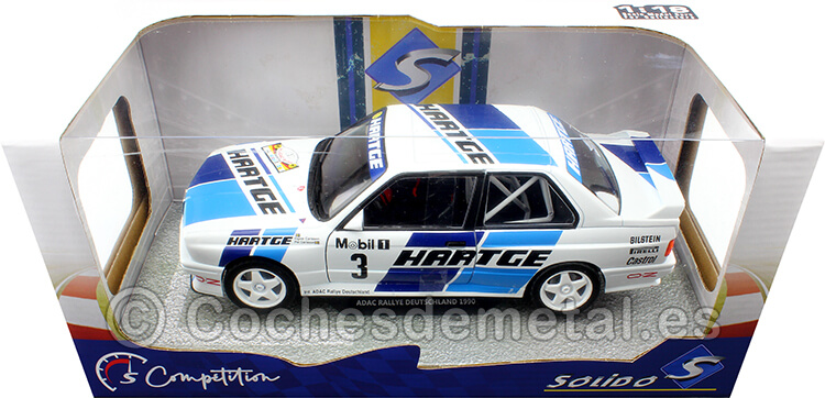 1990 BMW M3 (E30) Grupo A Nº3 Carlsson/Carlsson ADAC Rally Alemania 1:18 Solido S1801514
