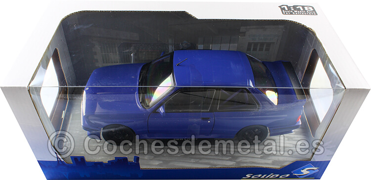 1990 BMW M3 (E30) Street Fighter Azul Marítimo 1:18 Solido S1801516