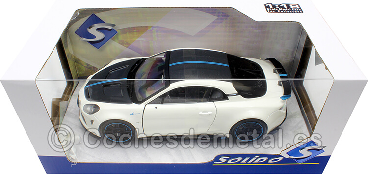 2023 Alpine A110 Radicale LeMans Blanco 1:18 Solido S1801626