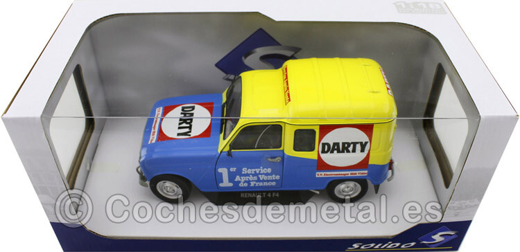 1988 Renault R4 4L F4 Darty 1:18 Solido S1802204