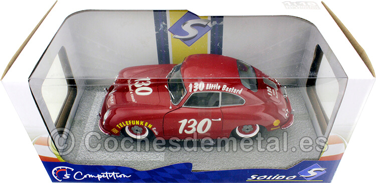 1953 Porsche 356 PRE-A James Dean Tribute Rojo 1:18 Solido S1802804
