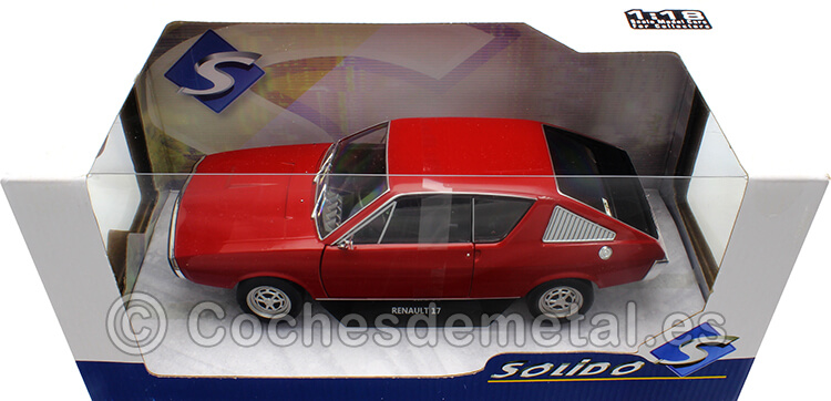 1976 Renault R17 MK1 Rojo 1:18 Solido S1803708