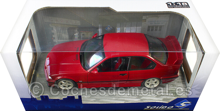 1994 BMW M3 Coupe (E336) Streetfighter Rojo Imola 1:18 Solido S1803911