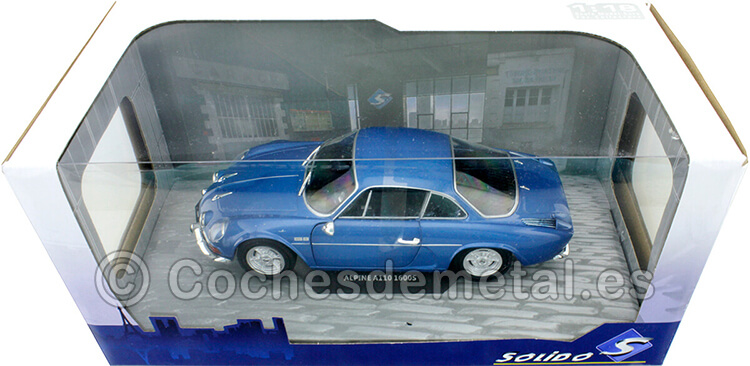 1969 Alpine A110 1600S Azul Alpine 1:18 Solido S1804201