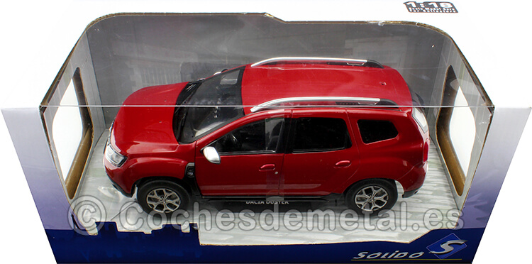 2021 Dacia Duster MK II Rojo Flamme 1:18 Solido S1804607