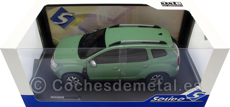2021 Dacia Duster MK II Verde Khaki 1:18 Solido S1804609