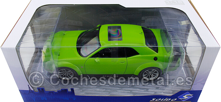 2020 Dodge Challenger R/T Scat Pack Widebody Verde 1:18 Solido S1805704