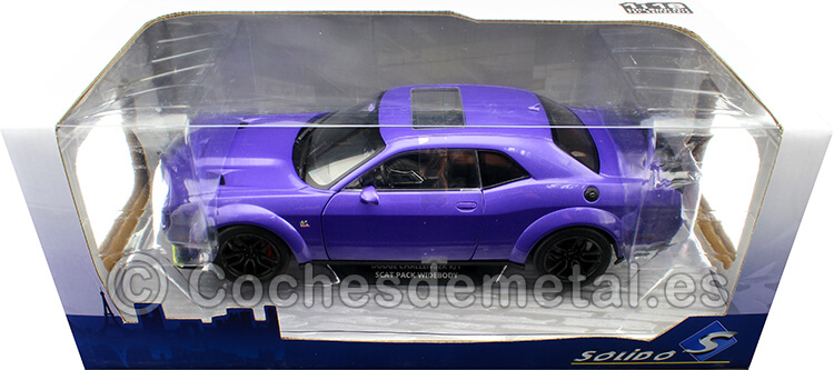 2020 Dodge Challenger R/T Scat Pack Widebody Violeta 1:18 Solido S1805705