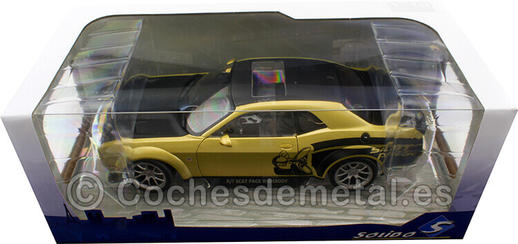 2020 Dodge Challenger RT Scat Pack Widebody Streetfighter Goldrush 118 Solido S1805707