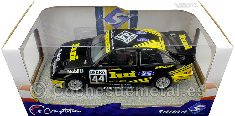 1989 Ford Sierra RS500 Cosworth Nº44 Volker Weidler 24h Nürburgring 1:18 Solido S1806101
