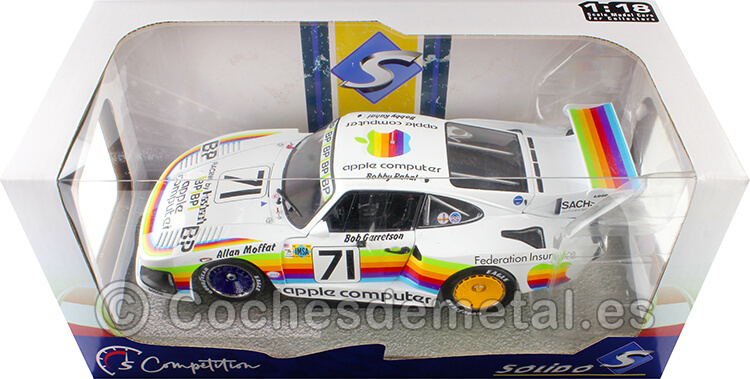 1980 Porsche 935 K3 Nº 71 Rahal/Garretson/Moffat 24h LeMans 1:18 Solido S1807203