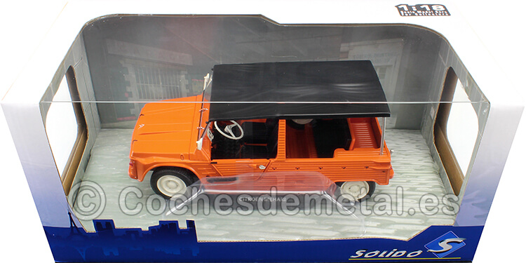 1969 Citroen Mehari Mk1 Naranja Kirghiz 1:18 Solido S1808201