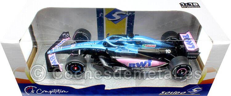 2023 Alpine A523 Nº31/10 Ocon/Gasly Decoración de Presentación 1:18 Solido S1808805