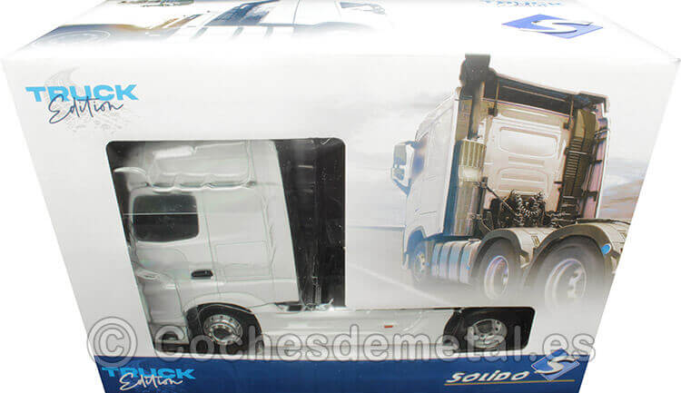 2019 Cabeza Tractora Mercedes-Benz Actros Blanco 1:24 Solido S2400203