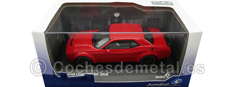 2008 Dodge Challenger SRT Demon V8 6.2L Rojo 1:43 Solido S4310301