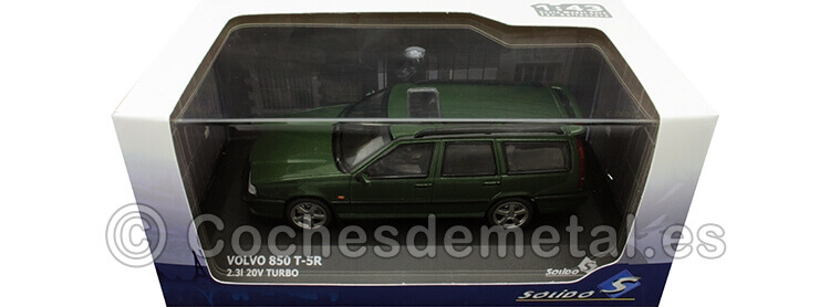 1995 Volvo 850 T5-R 2.3L 20V Turbo Verde Metalizado 1:43 Solido S4310602