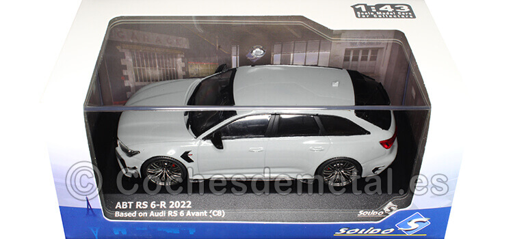 2022 ABT RS6-R Basado en Audi RS6 (C8) Gris Nardo 1:43 Solido S4310703