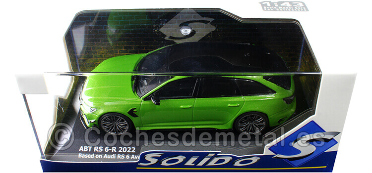 2022 ABT RS6-R Basado en Audi RS6 (C8) Verde Java Metalizado 1:43 Solido S4310705