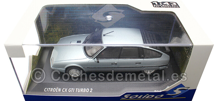 1988 Citroen CX GTI Turbo II Azul Romántico 1:43 Solido S4311704