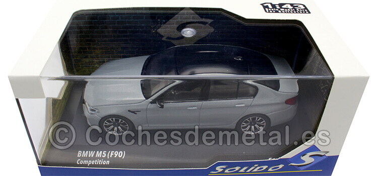 2020 BMW M5 (F90) Competition Gris Brooklyn 1:43 Solido S4312704