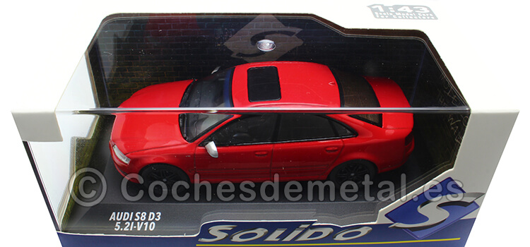 2010 Audi S8 (D3) Rojo 1:43 Solido S4313304