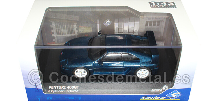 1994 Venturi 400 GT Azul Metalizado 1:43 Solido S4313401