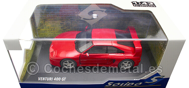 1999 Venturi 400 GT Rojo 1:43 Solido S4313403