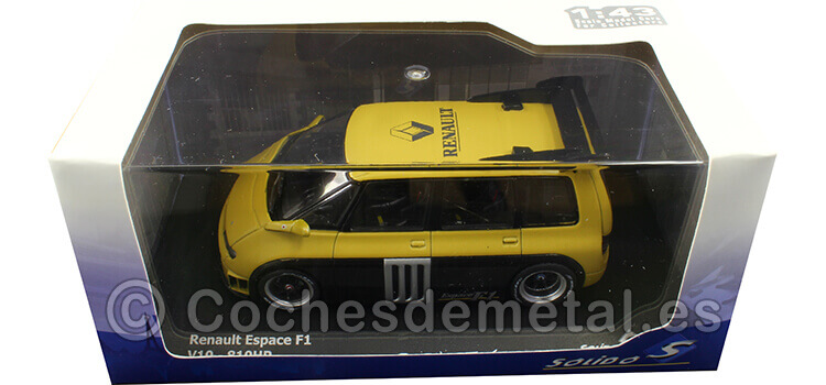 1994 Renault Espace F1 V10 810HP Dorado/Negro 1:43 Solido S4313901