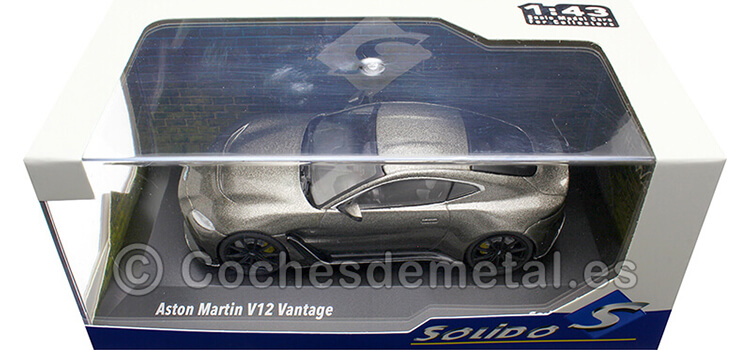 2024 Aston Martin V12 Vantage Gris Metalizado 1:43 Solido S4314102