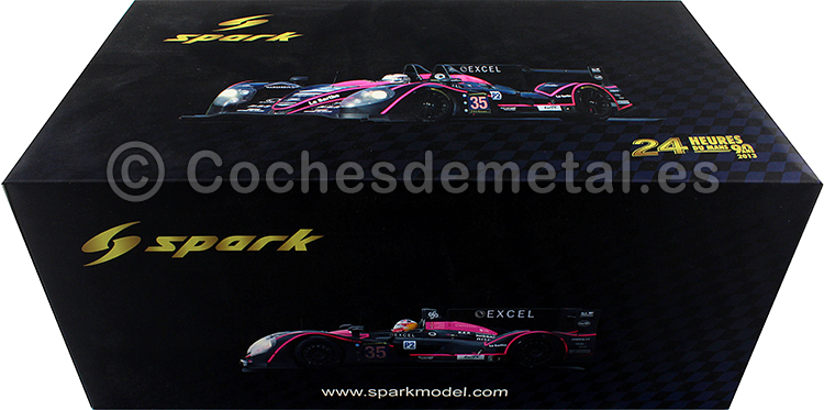 2013 Morgan-Nissan OAK Racing Nº35 Baghette/Gonzalez/Plowman Ganador LMP2 24h LeMans Spark 1:18  1:18 Spark 18S101