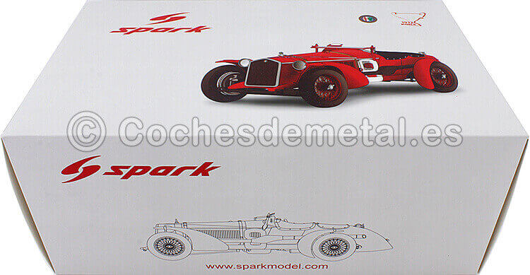 1932 Alfa Romeo 8C Nº8 Sommer/Chinetti Ganador 24h. LeMans 1:18 Spark 18LM32