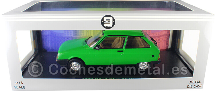1992 Oltcit Club 11 RL (Citroen Axel) Verde 1:18 Triple-9 1800334
