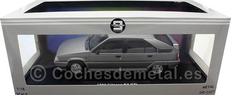 1990 Citroen BX GTI Plateado 1:18 Triple-9 1800464