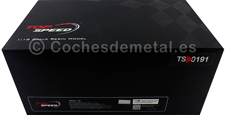 2017 Aston Martin Vanquish Zagato Cosmopolitan Amarillo 1:18 Top Speed TS0191
