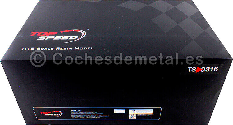 2020 Audi A6 RS6 Avant C8 Daytona Gris Metalizado 1:18 Top Speed  TS0316