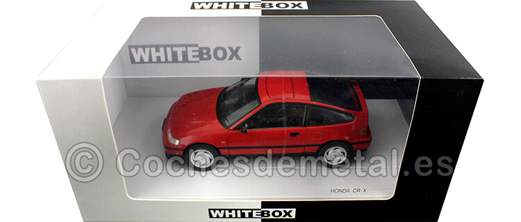 1991 Honda CR-X Si Rojo 1:24 WhiteBox 124074