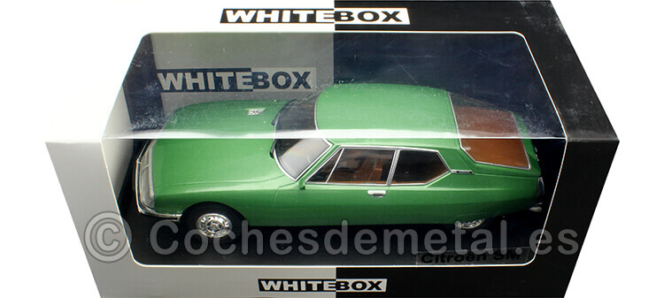 1970 Citroen SM Verde Metalizado 1:24 WhiteBox 124147