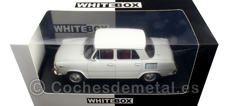 1968 Skoda 1000 MB Blanco 1:24 WhiteBox 124162