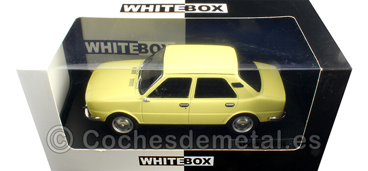 1976 Skoda 105L Amarillo Claro 1:24 WhiteBox 124163