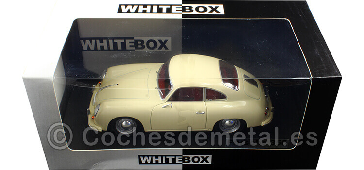 1959 Porsche 356 Beige Claro 1:24 WhiteBox 124190-O