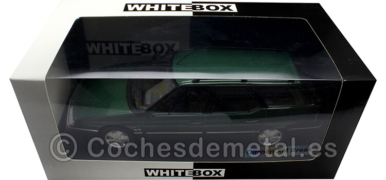1991 Citroen XM Break Verde Oscuro Metalizado 1:24 WhiteBox 124194
