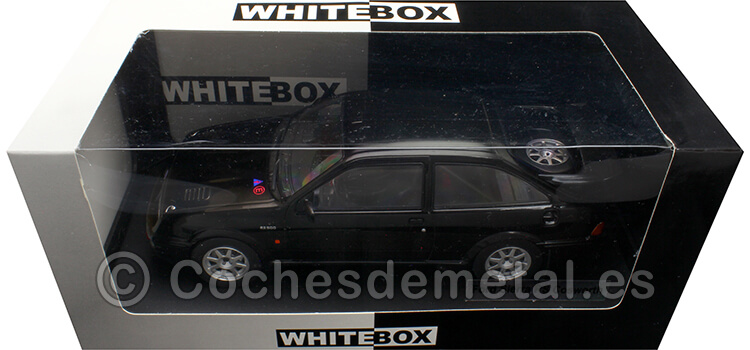 1987 Ford Sierra RS Cosworth Negro 1:24 WhiteBox 124212