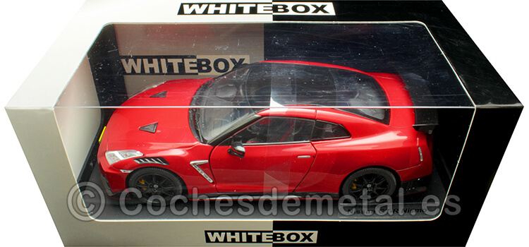 2021 Nissan Nismo GT-R (R35) Rojo 1:24 WhiteBox 124231