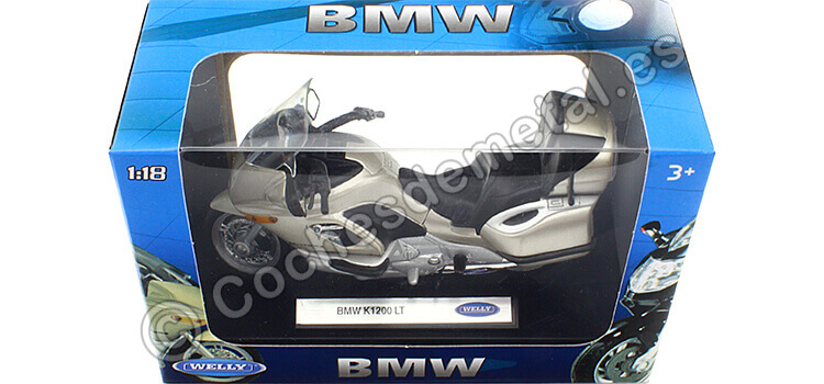 2004 BMW K1200LT Champagne 1:18 Welly 12147